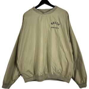 Vintage Brush High School Basketball Embroidered Crewneck